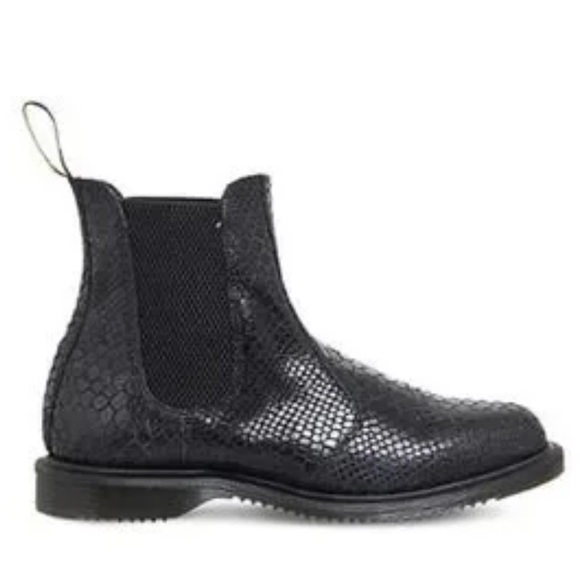 Dr. Martens women’s  Flora Croc Chelsea Boot Size 6 black ⭐️⭐️⭐️ - Picture 3 of 17
